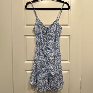 MABLE Floral Blue Dress Size Small